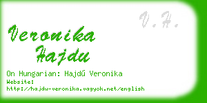 veronika hajdu business card